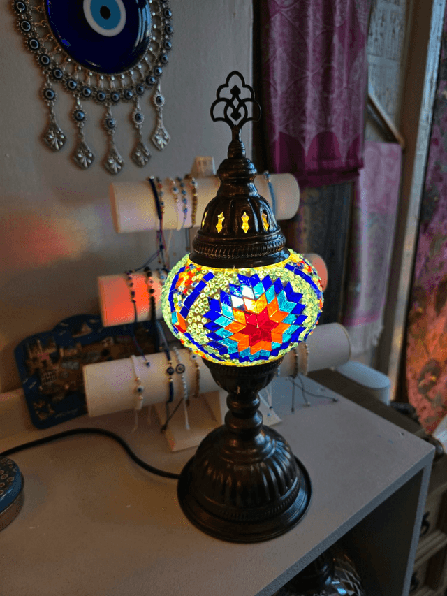 Medium Mosaic Table Lamp