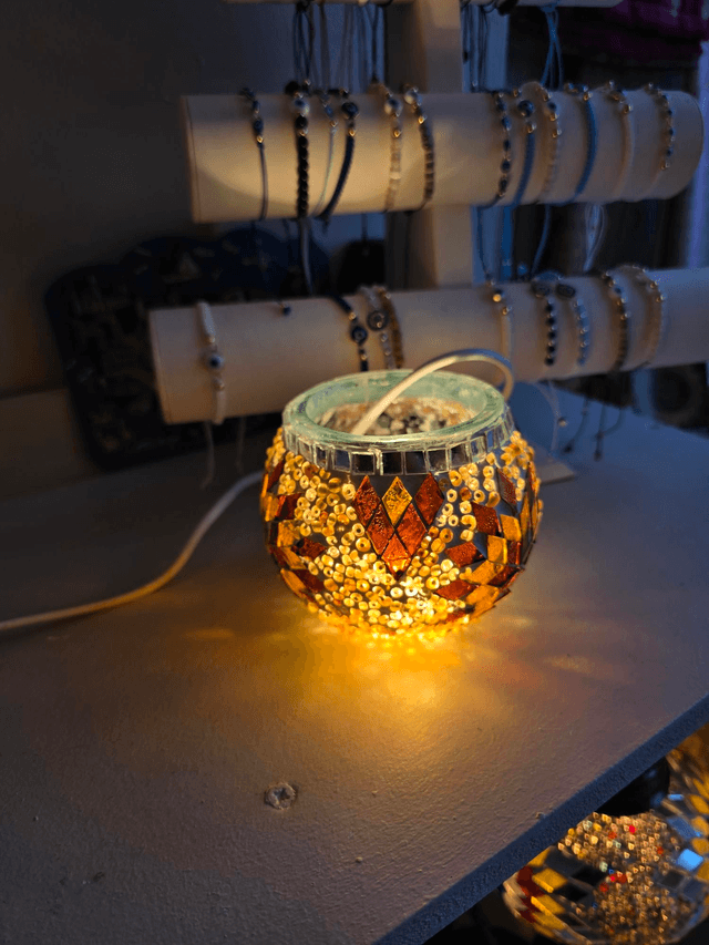 Mosaic Candle Holder