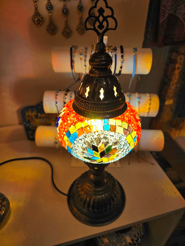 Medium Mosaic Table Lamp 