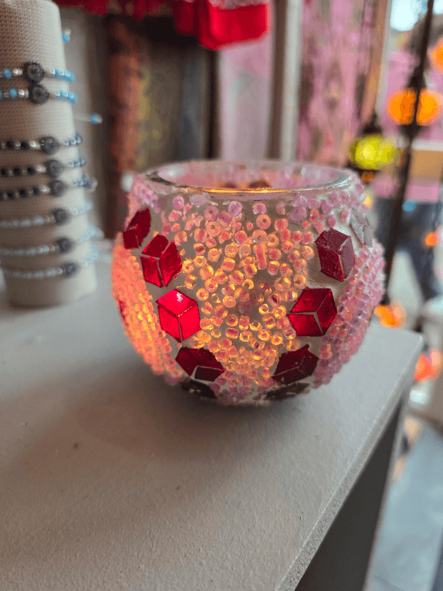 Mosaic Candle Holder