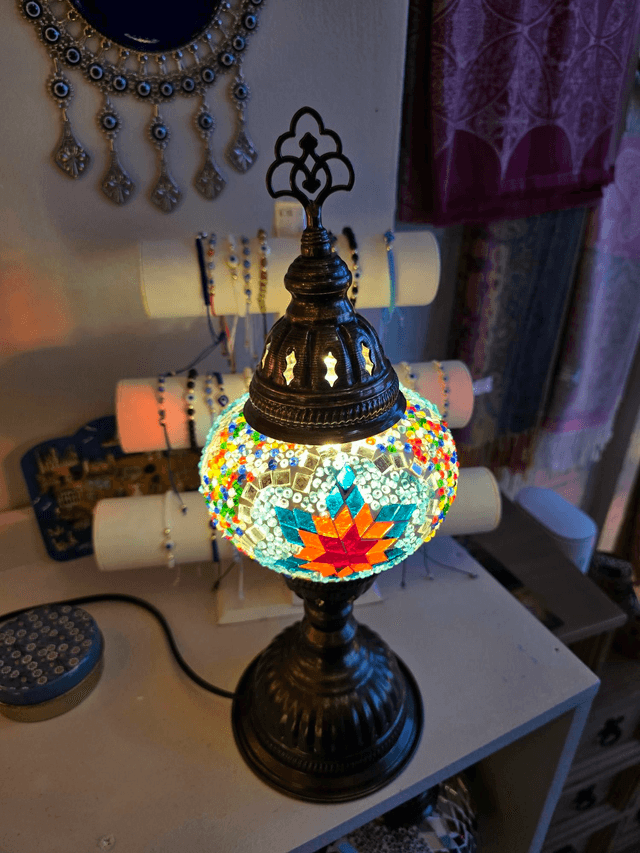 Medium Mosaic Table Lamp