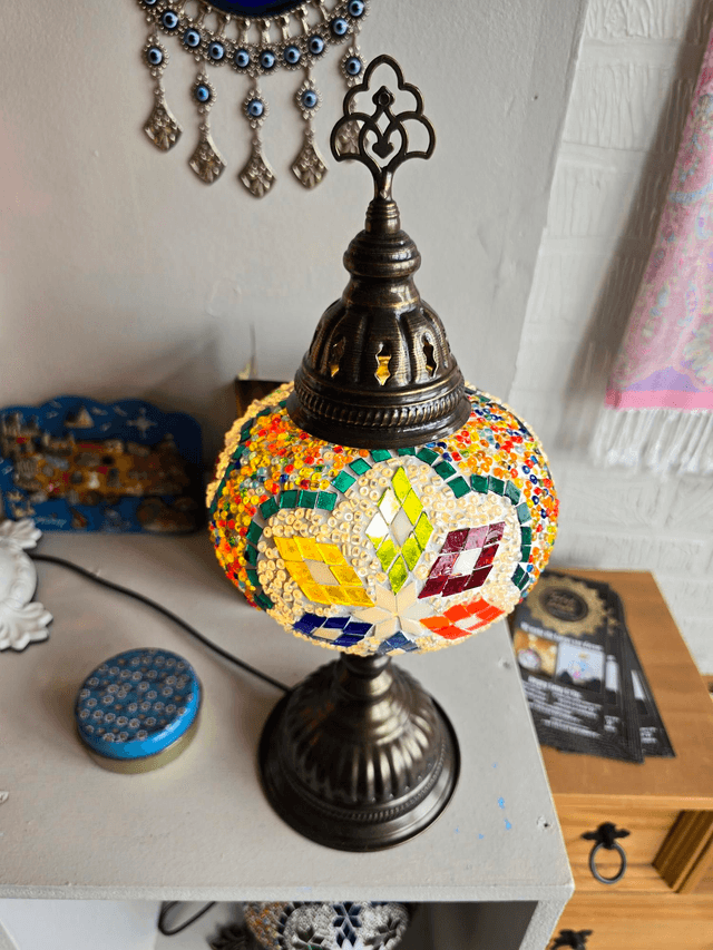Large Mosaic Table Lamp