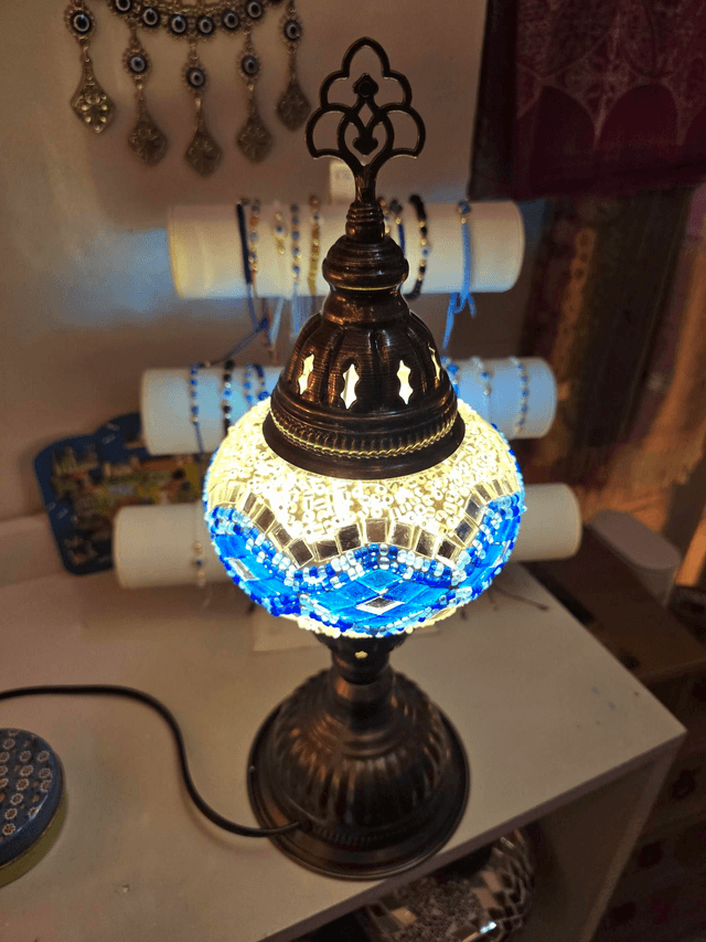Medium Mosaic Table Lamp