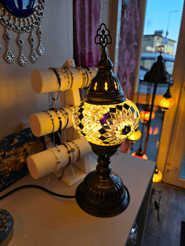 Medium Mosaic Table Lamp