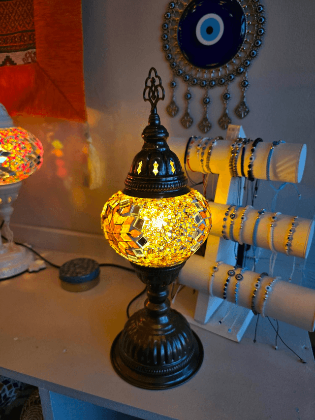 Medium Mosaic Table Lamp