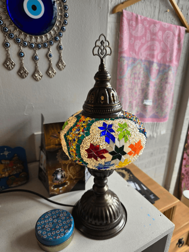 Large Mosaic Table Lamp