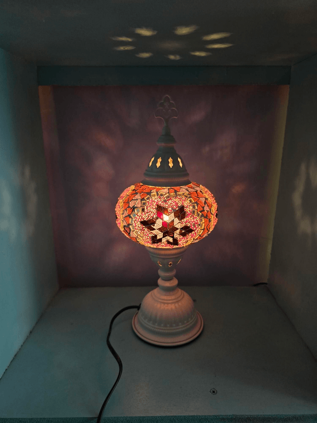 Large Mosaic Table Lamp