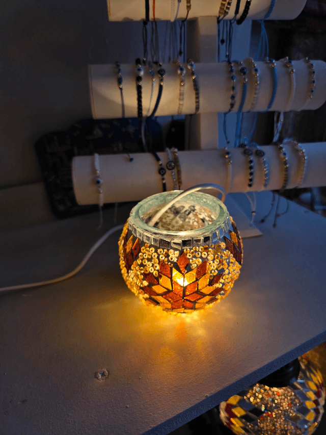 Mosaic Candle Holder