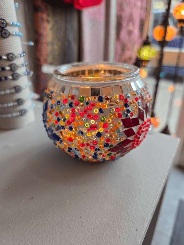 Mosaic Candle Holder