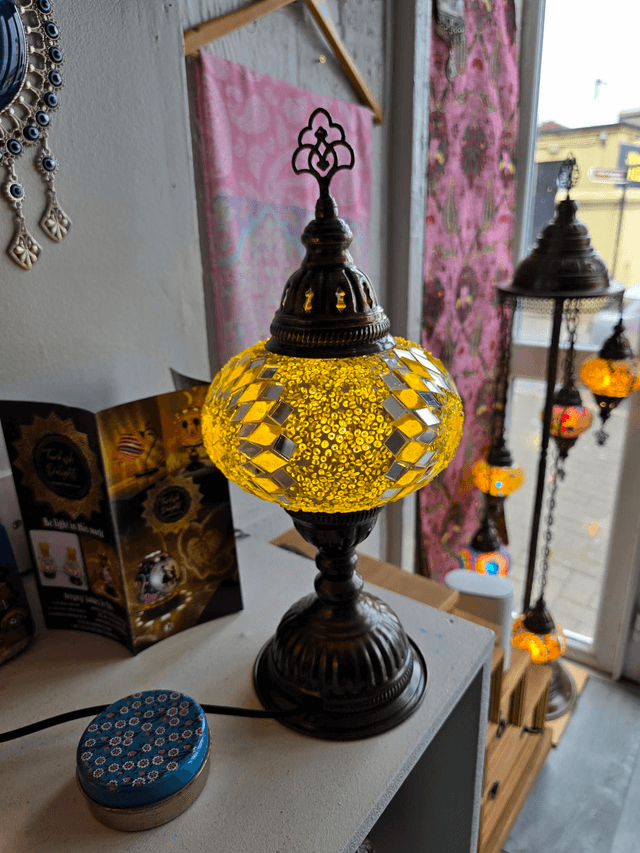 Large Mosaic Table Lamp
