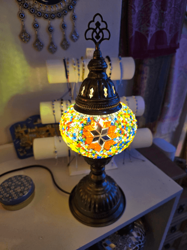 Medium Mosaic Table Lamp