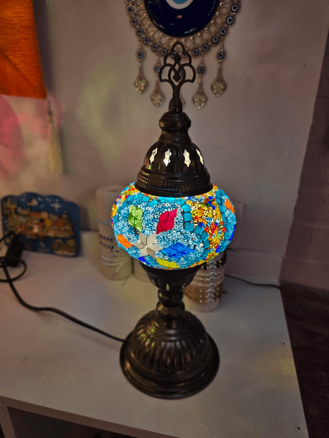 Medium Mosaic Table Lamp