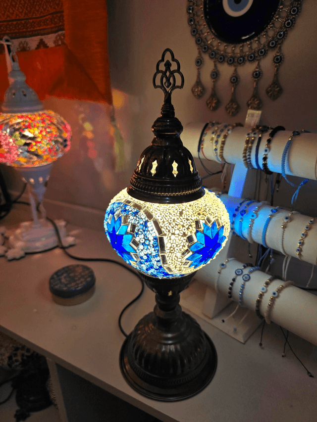Medium Mosaic Table Lamp