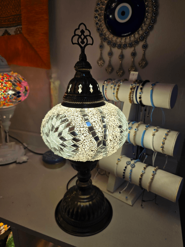 Large Mosaic Table Lamp