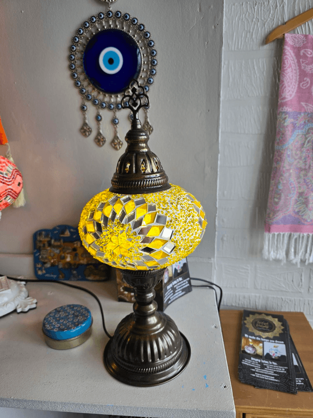 Large Mosaic Table Lamp