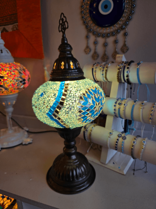 Large Mosaic Table Lamp