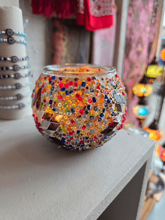 Mosaic Candle Holder