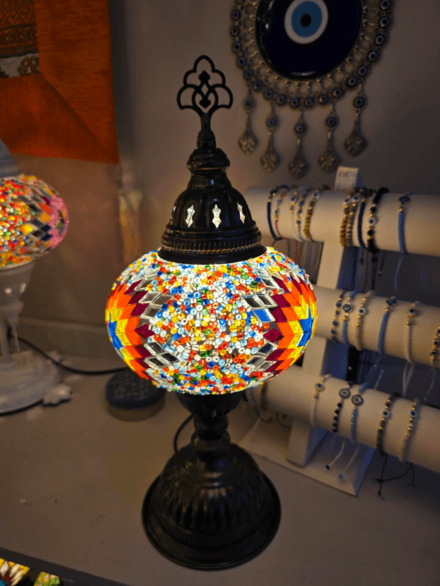Large Mosaic Table Lamp
