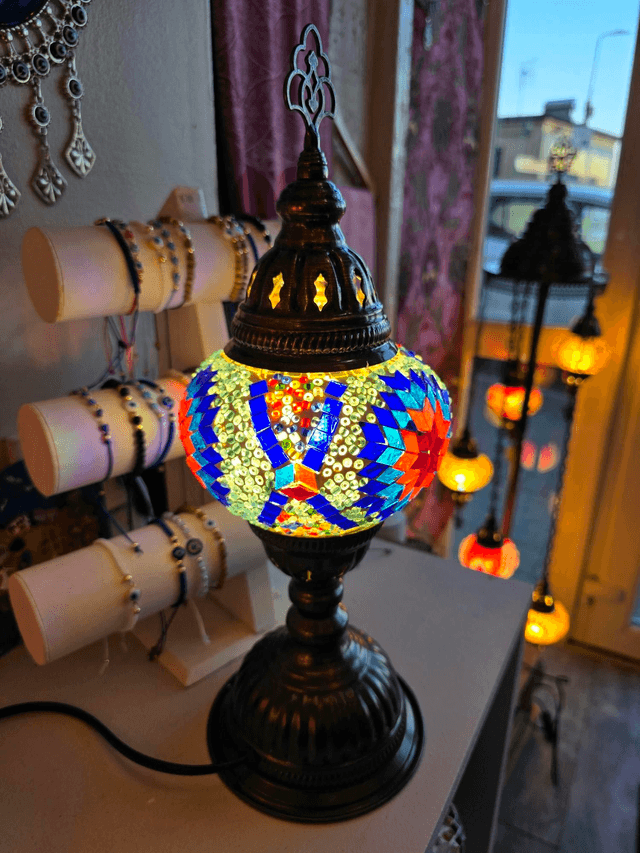 Medium Mosaic Table Lamp