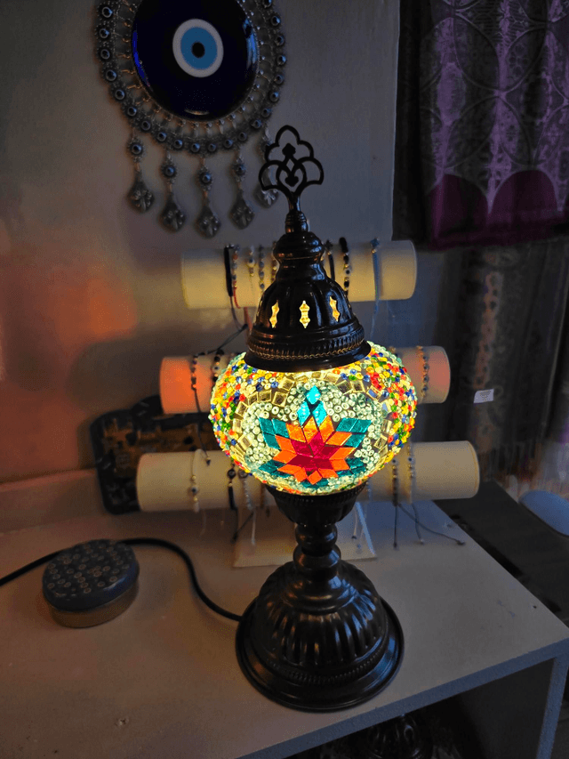 Medium Mosaic Table Lamp