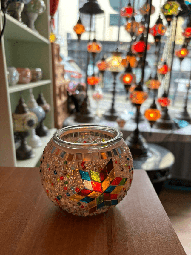 Mosaic Candle Holder