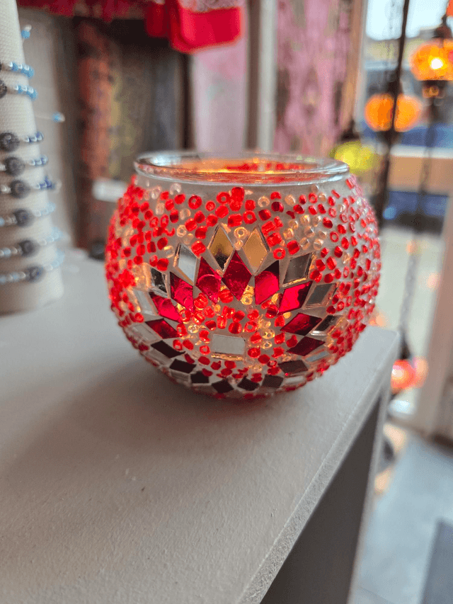 Mosaic Candle Holder