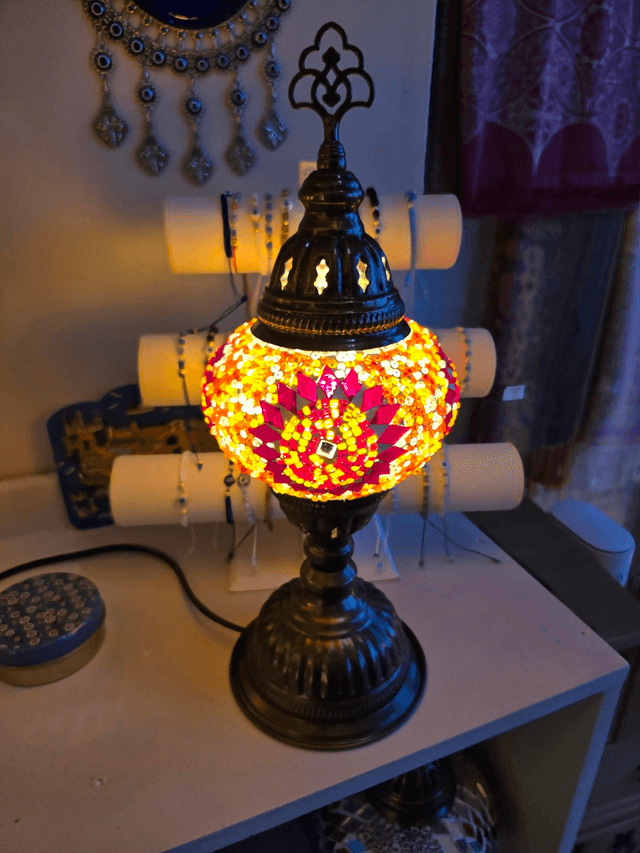Medium Mosaic Table Lamp