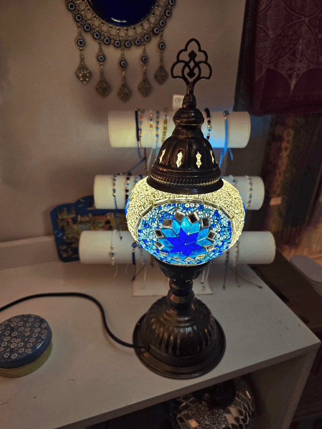 Medium Mosaic Table Lamp