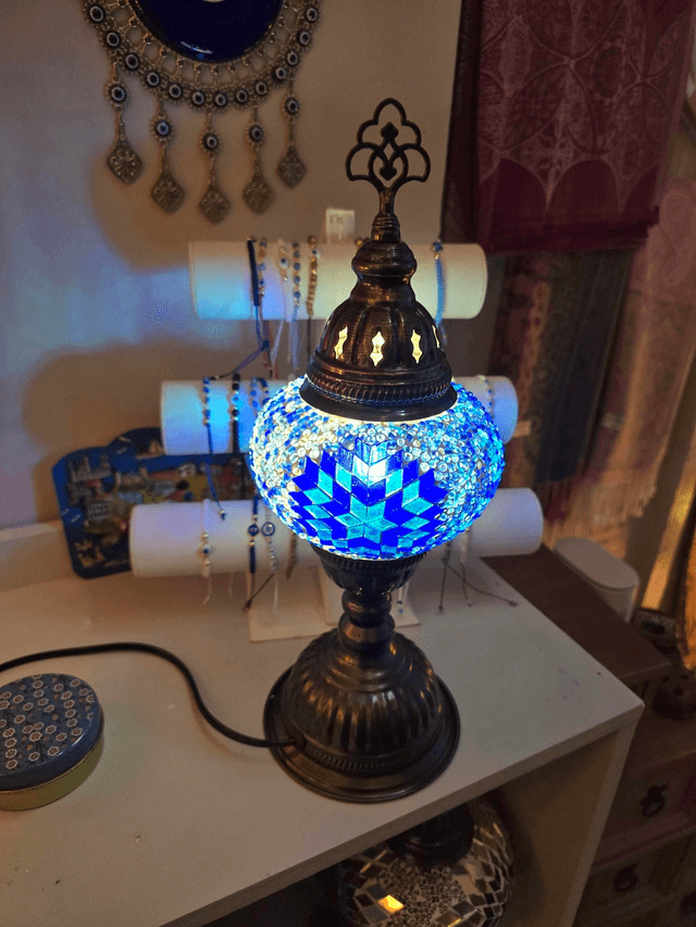 Medium Mosaic Table Lamp