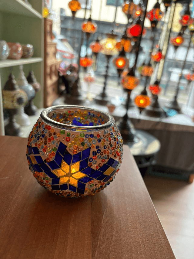 Mosaic Candle Holder