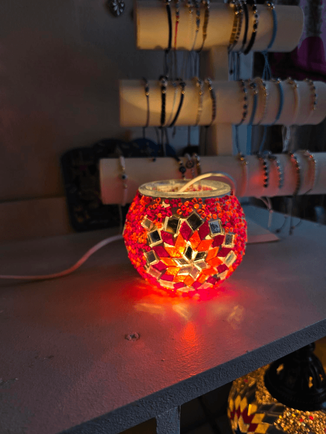 Mosaic  Candle Holder