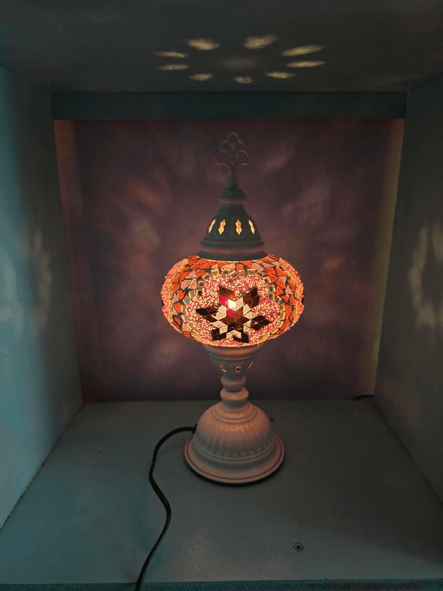 Large Mosaic Table Lamp