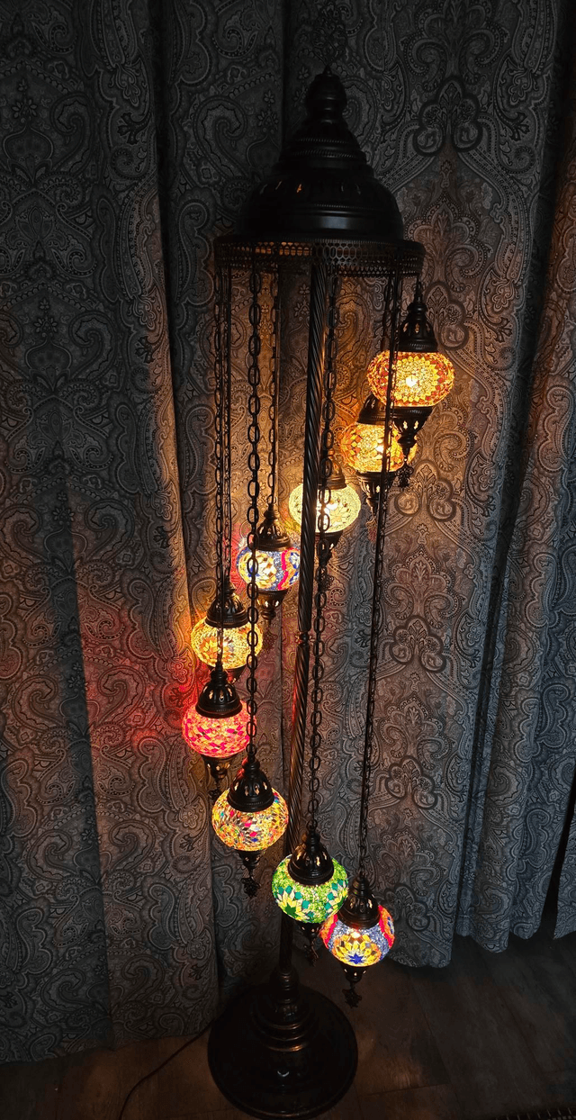 Mosaic Floor Lamp in 9 shades