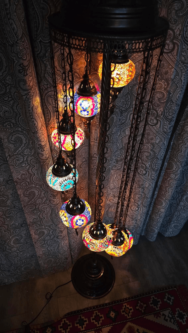 Mosaic Floor Lamp in 9 shades