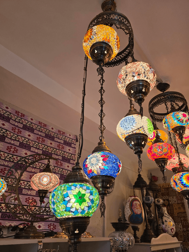 Mosaic Waterfall Chandeliers in 5 Medium Shades