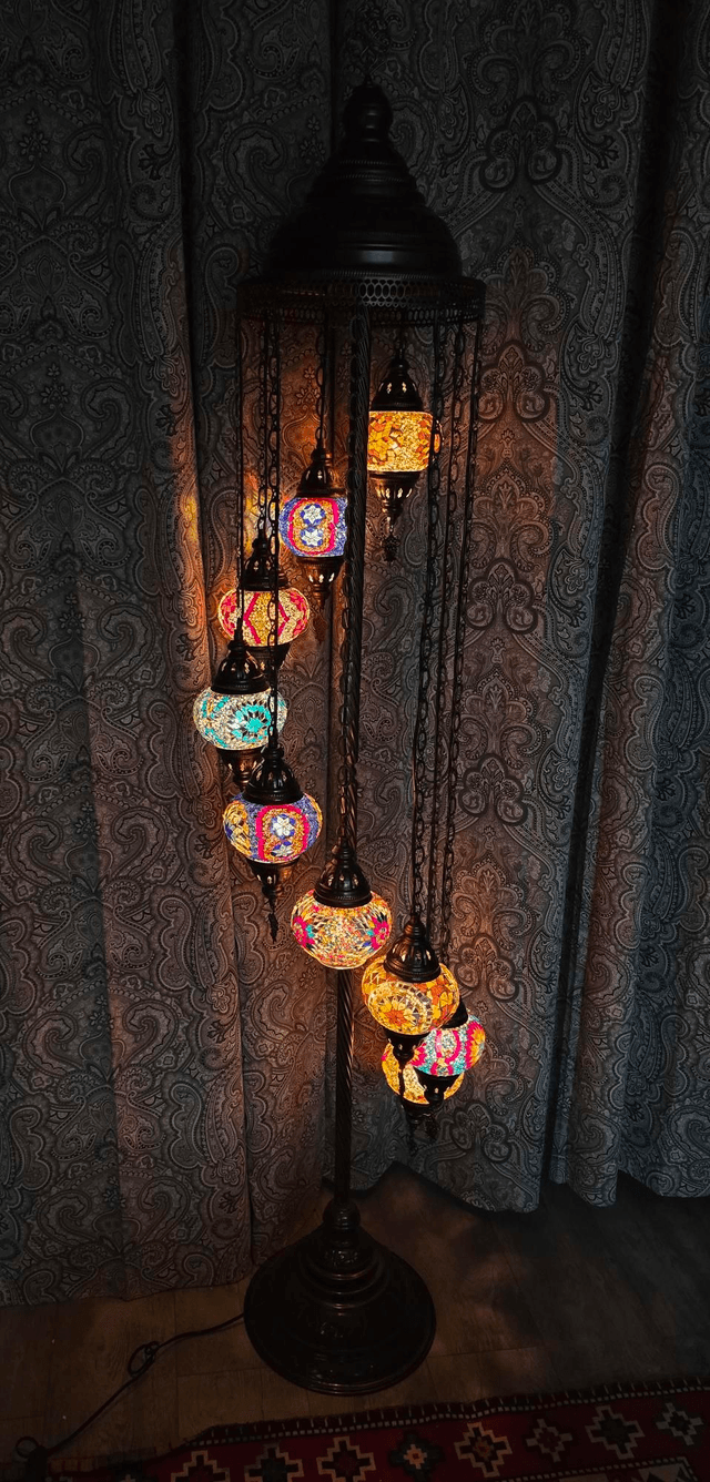 Mosaic Floor Lamp in 9 shades