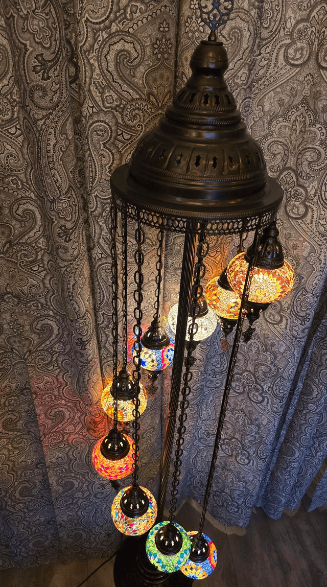 Mosaic Floor Lamp in 9 shades