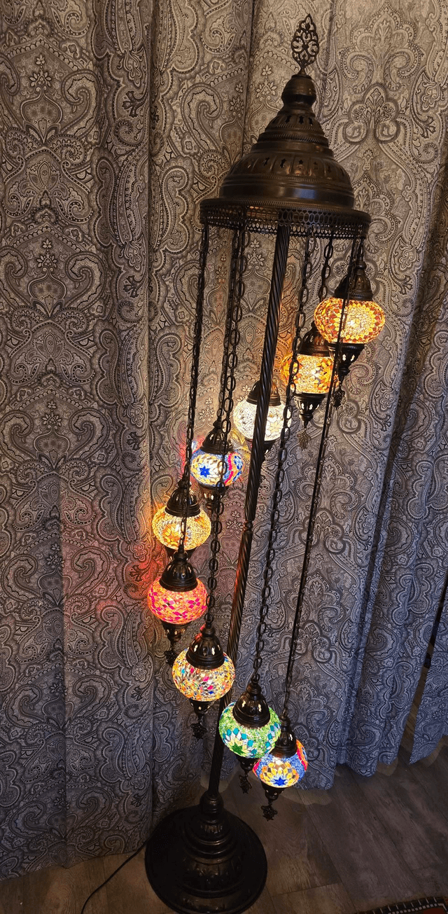 Mosaic Floor Lamp in 9 shades