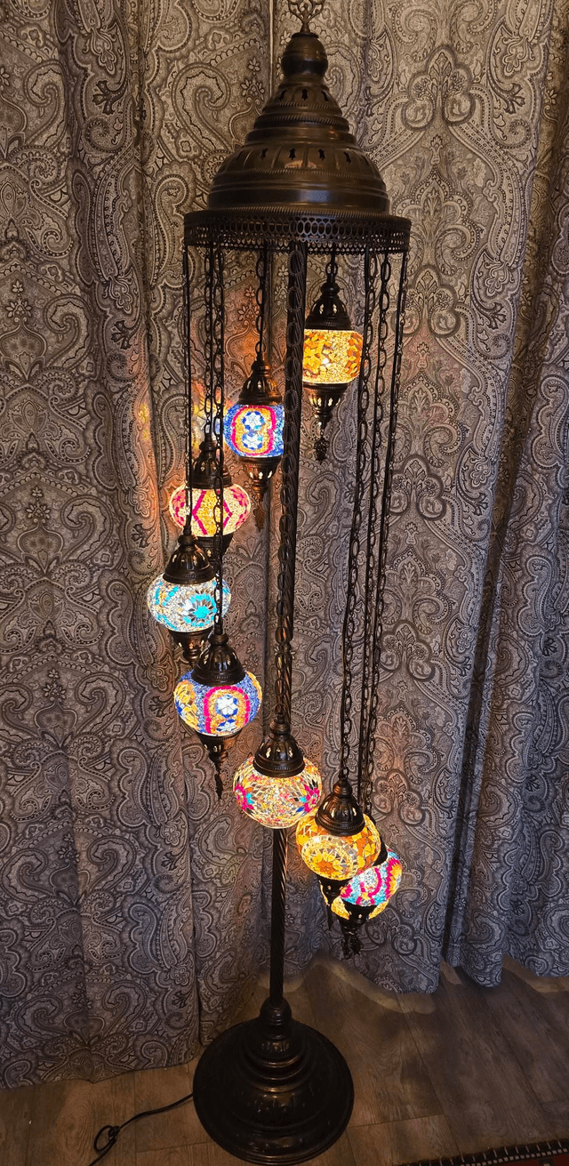 Mosaic Floor Lamp in 9 shades