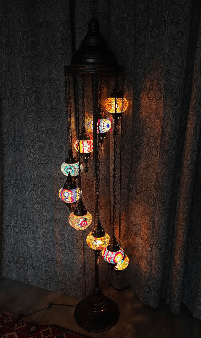 Mosaic Floor Lamp in 9 shades