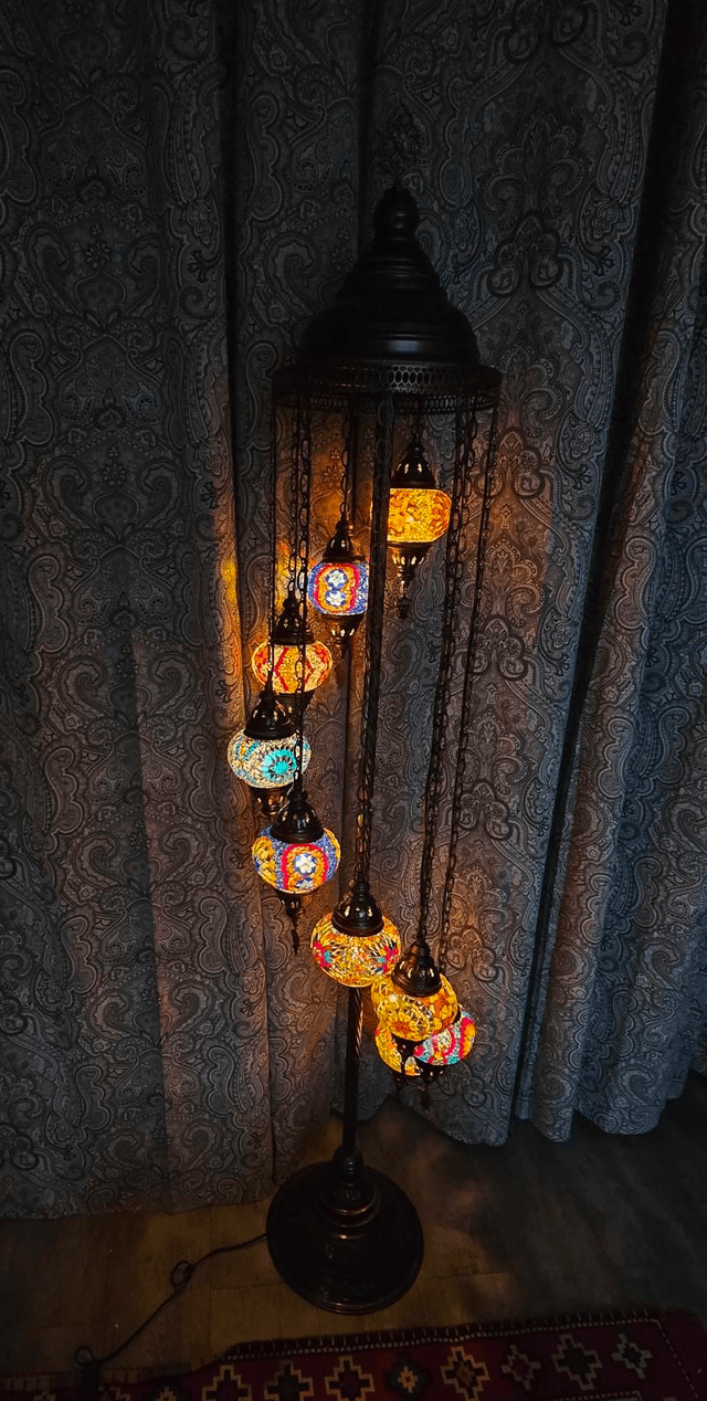 Mosaic Floor Lamp in 9 shades