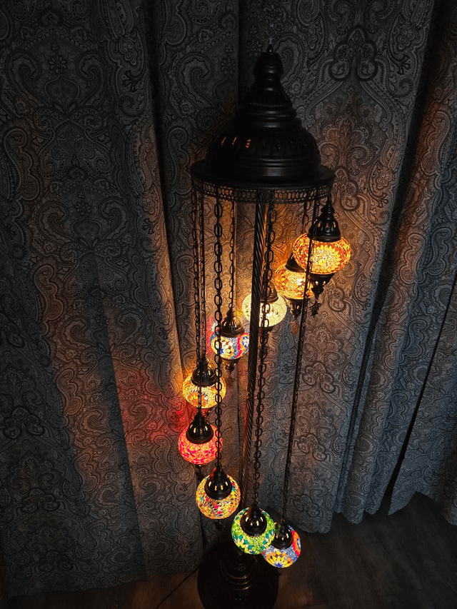 Mosaic Floor Lamp in 9 shades